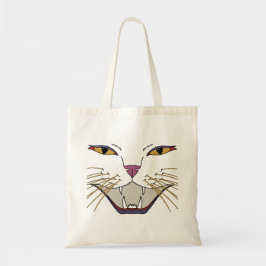pittige kattenliefhebber tote bag