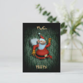 Pittige Kerstmis! Feestdagenkaart (Staand voorkant)