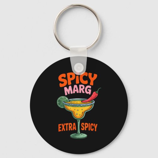 Pittige marg extra cinco de mayo zomer pub bar sleutelhanger (Voorkant)