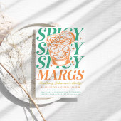 Pittige Margs Modern Bright Margarita 30e verjaard Kaart