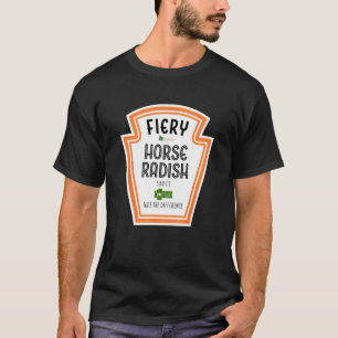Pittige Paardenradijs Saus Groep Kruiderij Hallowe T-shirt