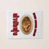 Pittige Papajasalade [Tam Mak Hung] Isaan Dialect Legpuzzel (Horizontaal)