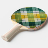 Pittige Plaid Tafeltennisbatje (Voorkant Gekanteld)