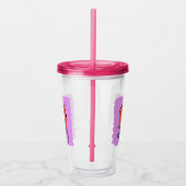 Pittige Pompoen Specerij Acryl Drinkbeker (Rechts)