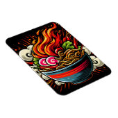 Pittige Ramen Japanse Noodle Straatkunst Magneet (Rechterzijde)