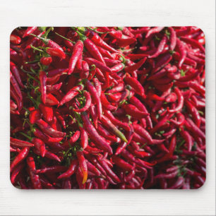 Pittige rode chili in de stad Kalocsa Muismat