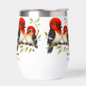 pittige roodharige specht (Links)