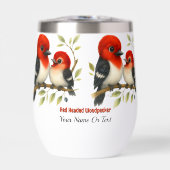 pittige roodharige specht (Voorkant)