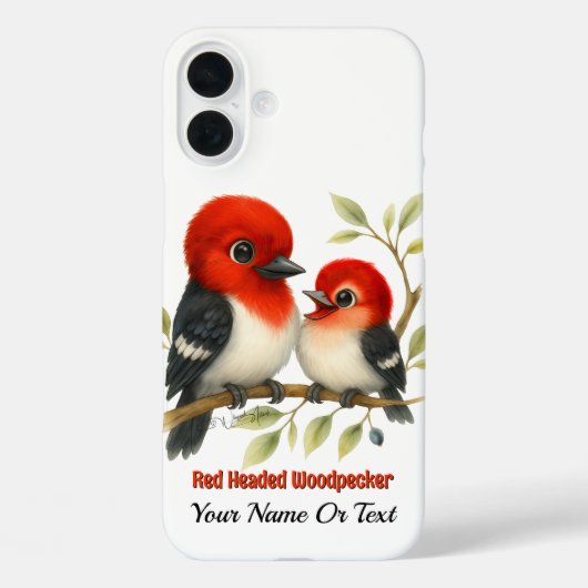 pittige roodharige specht Case-Mate iPhone case (Achterkant)