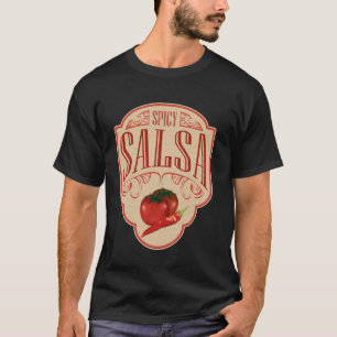 Pittige Salsa Mexicaans eten Chili kruiden Heet et T-shirt