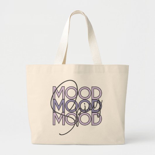 Pittige stemming grote tote bag (Voorkant)