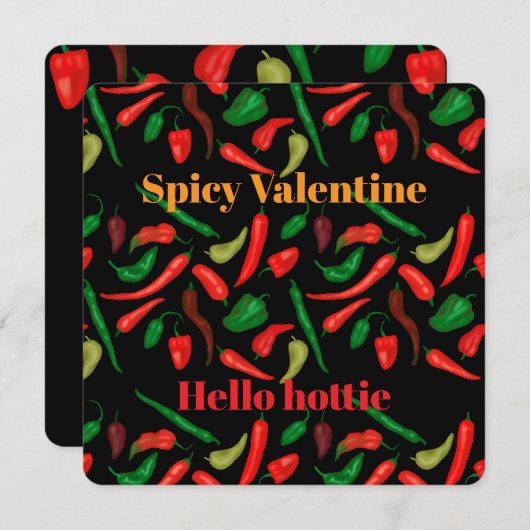 Pittige Valentijn Hallo (Voorkant / Achterkant)