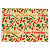 Pittige Valentijn Hello Hottie rode peper Groot Cadeauzakje (Achterkant)