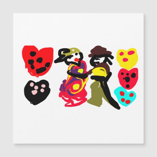 Pittige valentijnsdag fizz dans  (Voorkant)