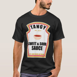 Pittige Zoete En Zure Saus Eten Liebhebber Matchin T-shirt