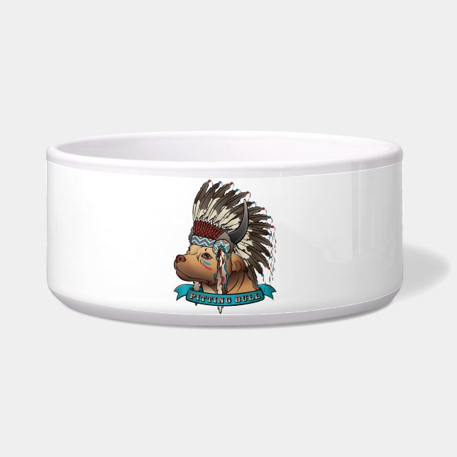 Pitting Bull Voerbakje (Voorkant)