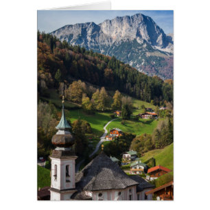 Pittoresk Beierse dorp, Duitsland