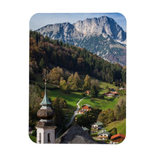 Pittoresk Beierse dorp, Duitsland Magneet (Verticaal)