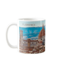 Pittoresk Florence Italië Silhouet