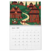 Pittoresk landschap kalender (Mar 2027)