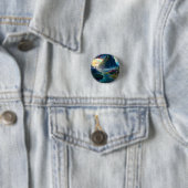 Pittoresk Landschap Vier Ronde Button 3,2 Cm (In situ)