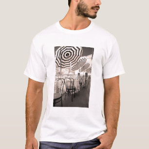 Pittoresk restaurantbalkon, Italië T-shirt