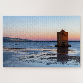 Pittoresk uitzicht op Orbetello, Toscane legpuzzel