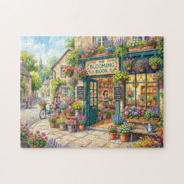 Pittoreske Bloemenwinkel Legpuzzel
