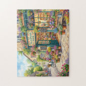 Pittoreske Bloemenwinkel Legpuzzel (Verticaal)