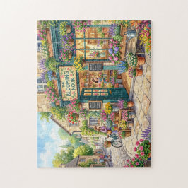 Pittoreske Bloemenwinkel Legpuzzel
