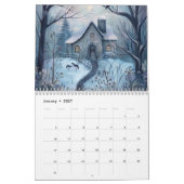 Pittoreske Cottages in de Bossen Kalender (Jan 2027)