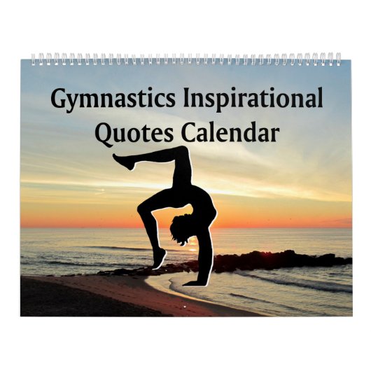 PITTORESKE GYMNASTIEK QUOTE KALENDER (Hoes)