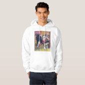 pittoreske hond, Yorkshire Terrier, schilderij Hoodie (Voorkant volledig)