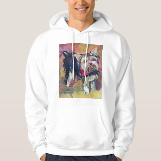 pittoreske hond, Yorkshire Terrier, schilderij Hoodie