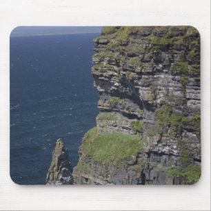 Pittoreske kliffen van Moher en O'Brien's Tower Muismat