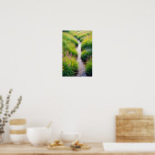 Pittoreske Landschap Forest Stream Natuur Walk Poster (Keuken)