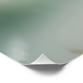 Pittoreske Landschap Mist Natuur Achtergrond Art Perfect Poster (Hoek)