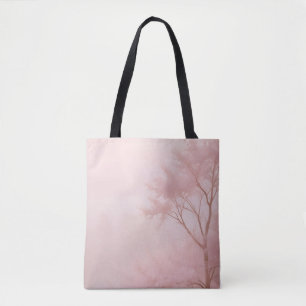Pittoreske Landschap Mist Natuur Achtergrond Art Tote Bag
