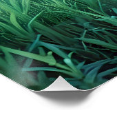 Pittoreske Landschap Veld Natuur Achtergrond Art Perfect Poster (Hoek)