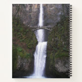 Pittoreske Multnomah Falls Landschap Notitieboek (Achterkant)