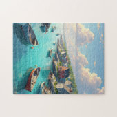 Pittoreske vissende inham legpuzzel (Horizontaal)