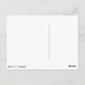 Pittoreske vuurtoren van Howth Harbour, Ierland -  Briefkaart (Achterkant)