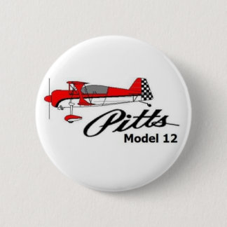 Pitts Model 12 Ronde Button 5,7 Cm