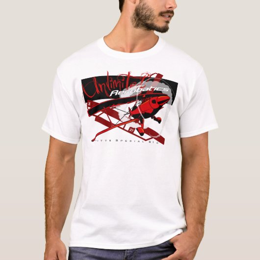 Pitts Special Unlimited Aerobatic Airplane T-shirt (Voorkant)