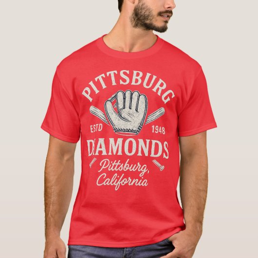 Pittsburg Diamonds - California T-shirt (Voorkant)