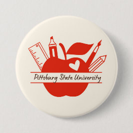Pittsburg State Teacher Button
