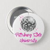 Pittsburg State University Disco Ronde Button 7,6 Cm (Voorkant /achterkant)