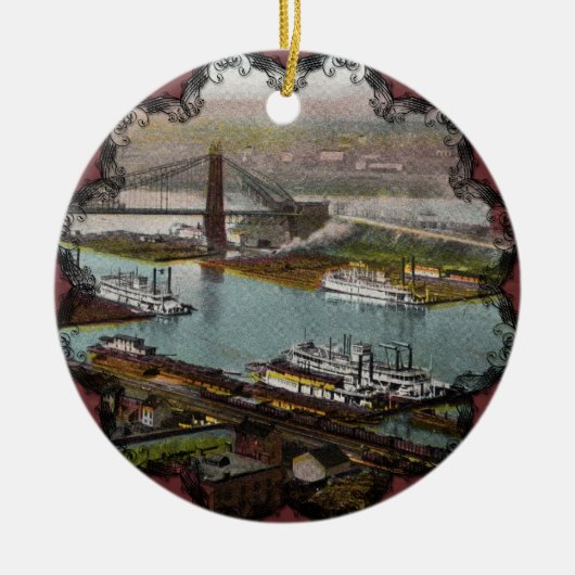 Pittsburgh 1800s Ornament (Voorkant)