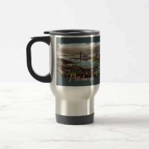  Pittsburgh 1800s Travel Mug Reisbeker