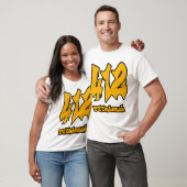 Pittsburgh 412 Area Code Shirt - Steelers Colors (Unisex)